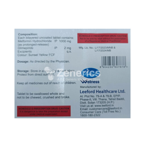Dailyglim-M 2 Forte Tablet PR - Image 3