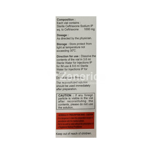 Biocef 1g Injection - Image 2