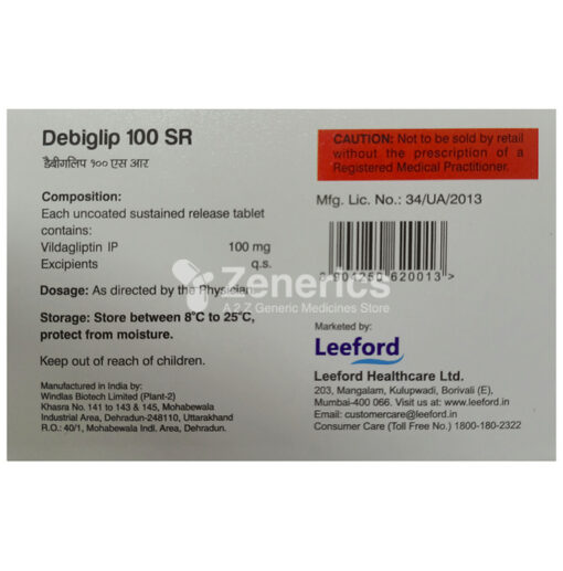 Debiglip 100 SR Tablet - Image 2
