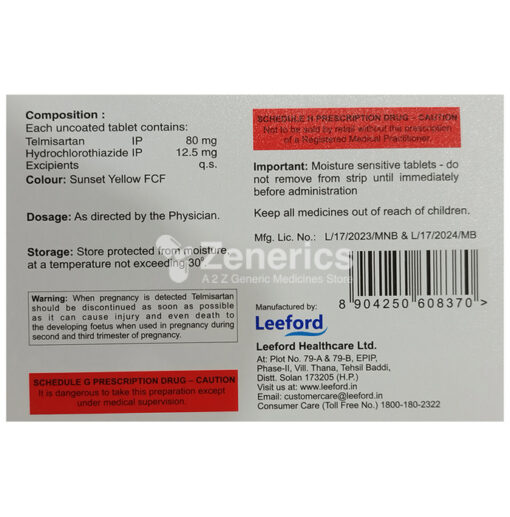 Telvilite H 80 Tablet - Image 2
