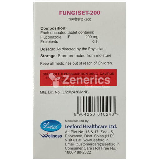 Fungiset 200 Tablet - Image 2