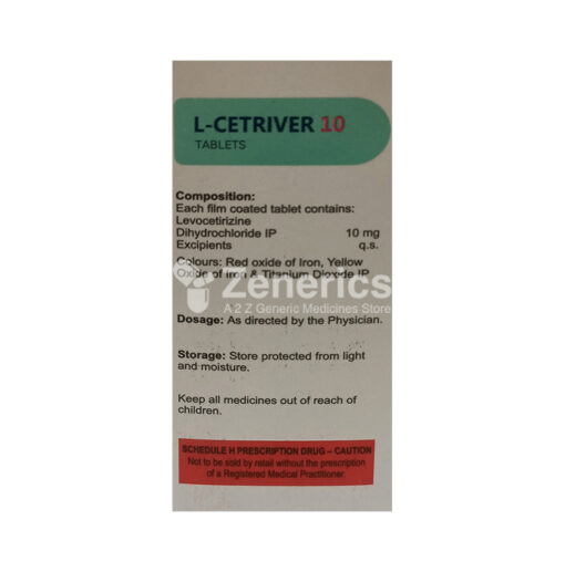 L-Cetriver 10 Tablet