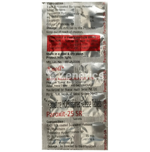 Paroxit 25 SR Tablet