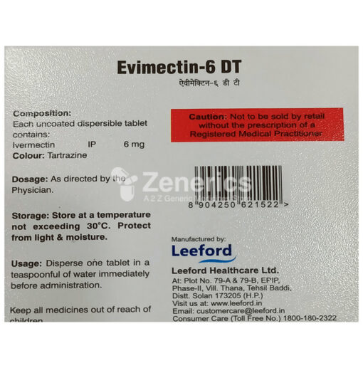 Evimectin 6 DT Tablet - Image 2