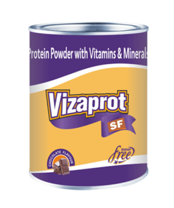 Vizaprot SF 200gm Sugar Free Protein Powder (Chocolate Flavour)