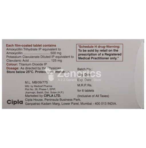 Omniclav 625 Tablet - Image 3