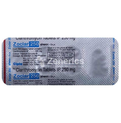 Zoclar 250 Tablet - Image 5