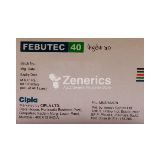 Febutec 40 Tablet - Image 3
