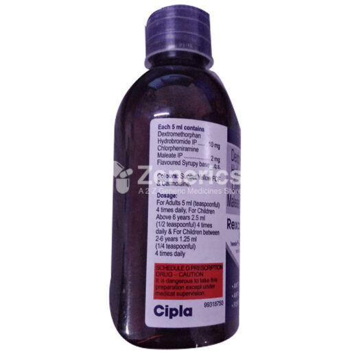 Rexcof DX NF Syrup - Image 2