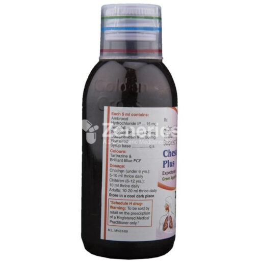 Cheston Plus Green Apple Sugar Free Expectorant
