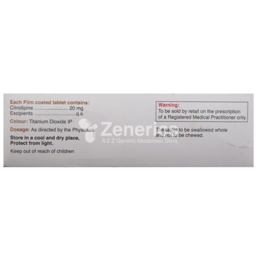 Cilogard 20 Tablet - Image 3