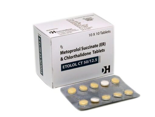 Etolol CT 50/12.5 Tablet