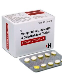 Etolol CT 50/6.25 Tablet