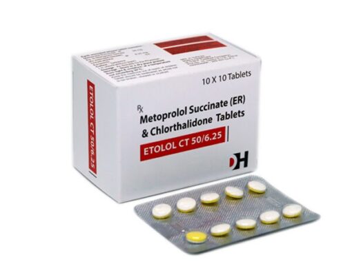 Etolol CT 50/6.25 Tablet