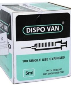 Dispo Van Syringe 5ml Pack of 100