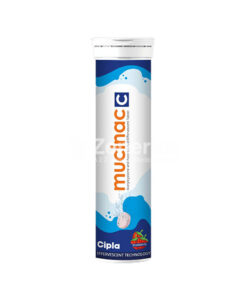Mucinac C Effervescent Tablet Strawberry