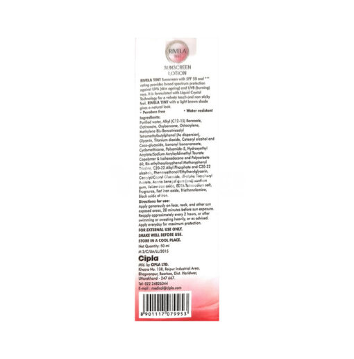 Rivela Tint Sunscreen Lotion - Image 3