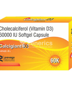 Calcigiant D3 60K Softgel Capsule