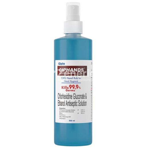 Ciphands Professional CHG Hand Rub Spray for Hand Hygiene