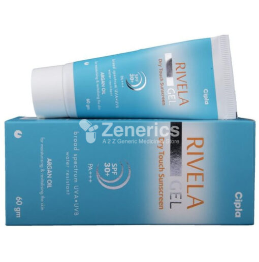 Rivela Dry Touch Sunscreen Gel SPF 30+