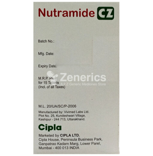 Nutramide CZ Chewable Tablet Tangy Orange - Image 3