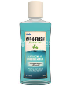Cipla Peppermint Fresh Cip-O-Fresh Antibacterial Mouth Rinse