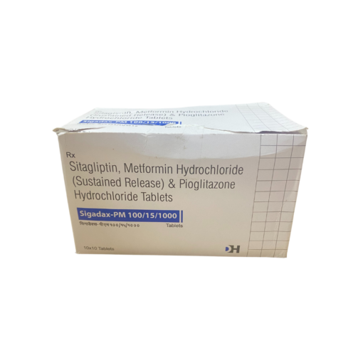 SIGADAX-PM 100/15/1000 TAB.