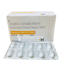 DAPADAX-GM 10/1/1000 TAB.