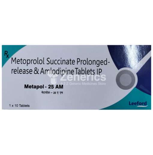 Metapol 25 AM Tablet PR