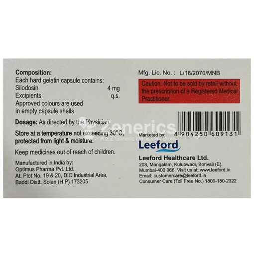 Sildoease 4 Capsule - Image 2