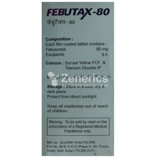 Febutax 80 Tablet - Image 2