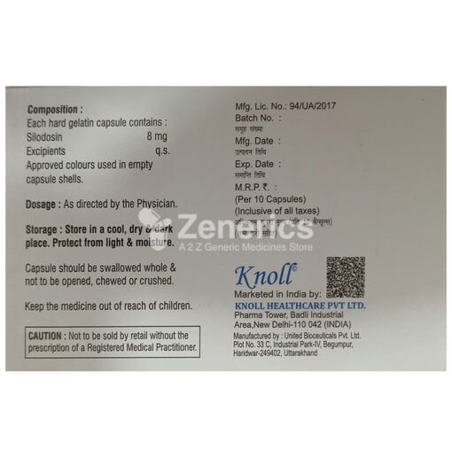 Sildonol 8 Capsule - Image 2