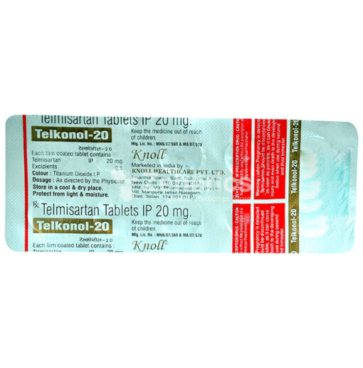 Telkonol 20 Tablet