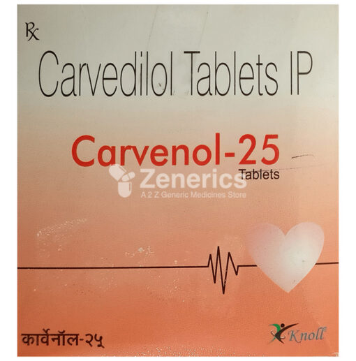 Carvenol 25 Tablet