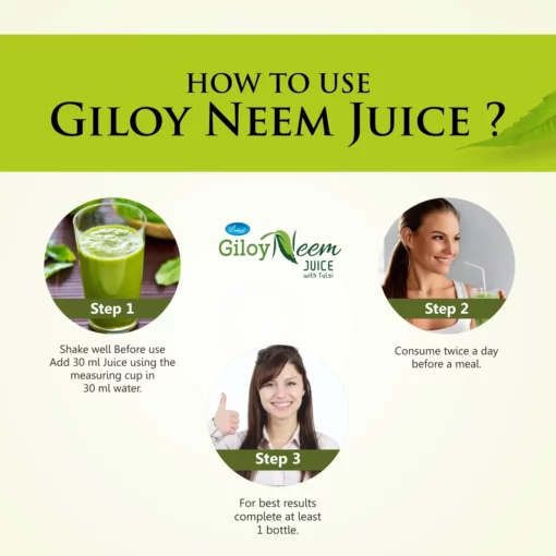 Leeford Giloy Neem Juice with Tulsi - Image 5