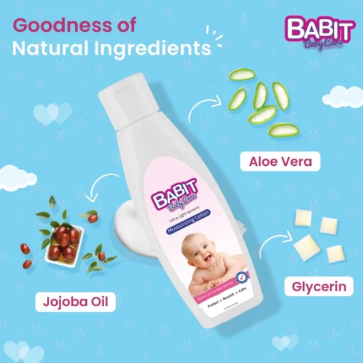 Babit Baby Care Moisturizing Lotion - Image 3