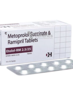 Etolol RM 2.5/25 Tablets