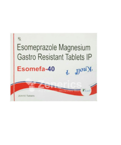 Esomefa 40mg Tablet