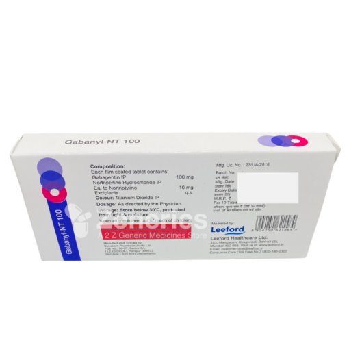 Gabanyl NT 100mg Tablet - Image 2