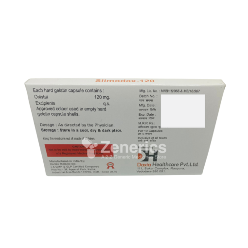 Slimodax 120mg Capsule - Image 3