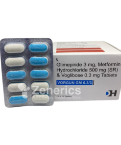 Vorgun GM 0.3/3mg Tablet