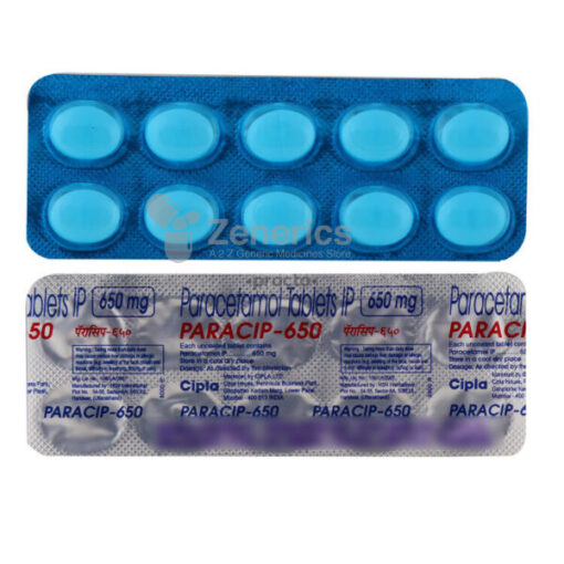 Paracip 650 Tablet